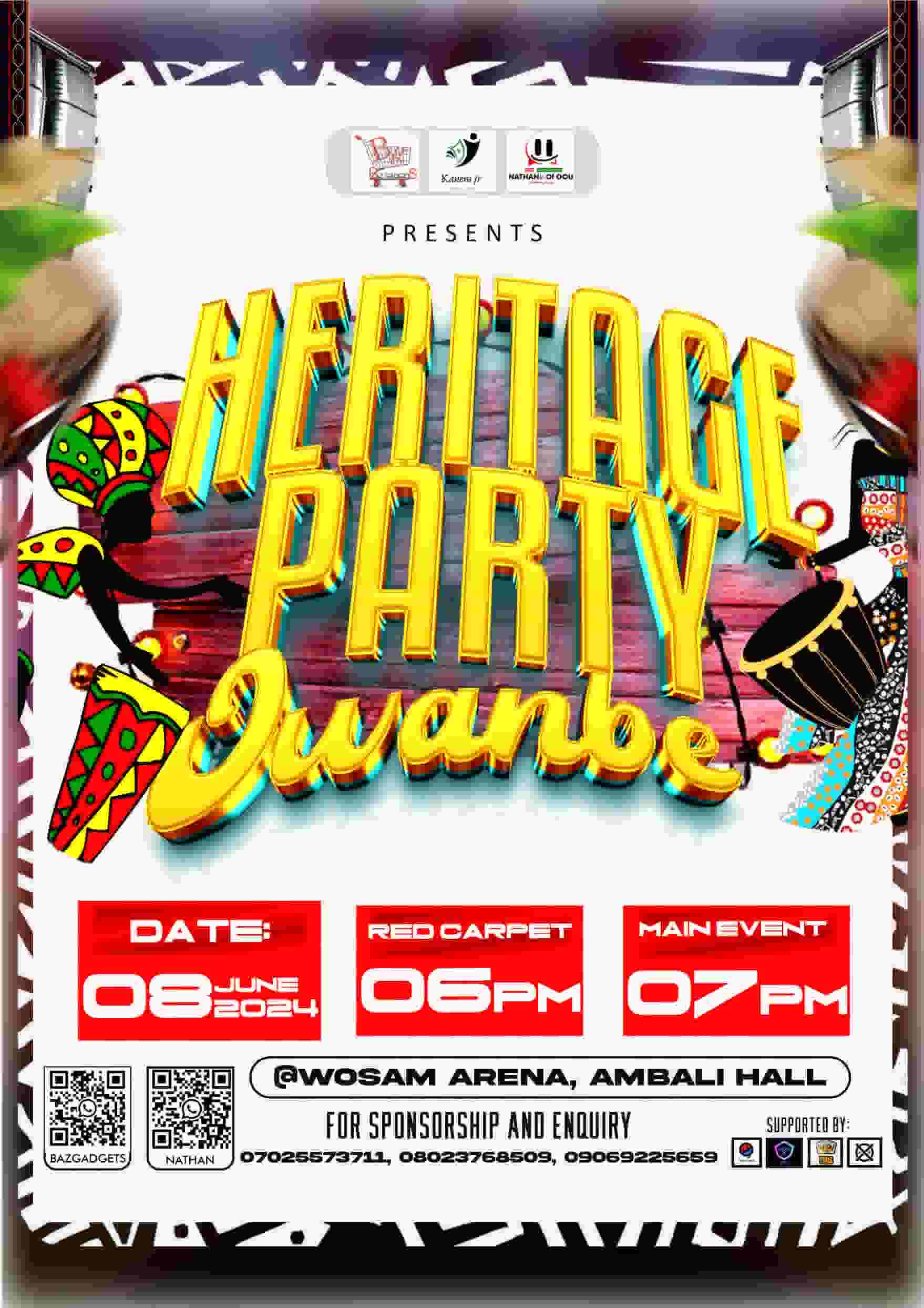 Heritage party OWAMBE poster