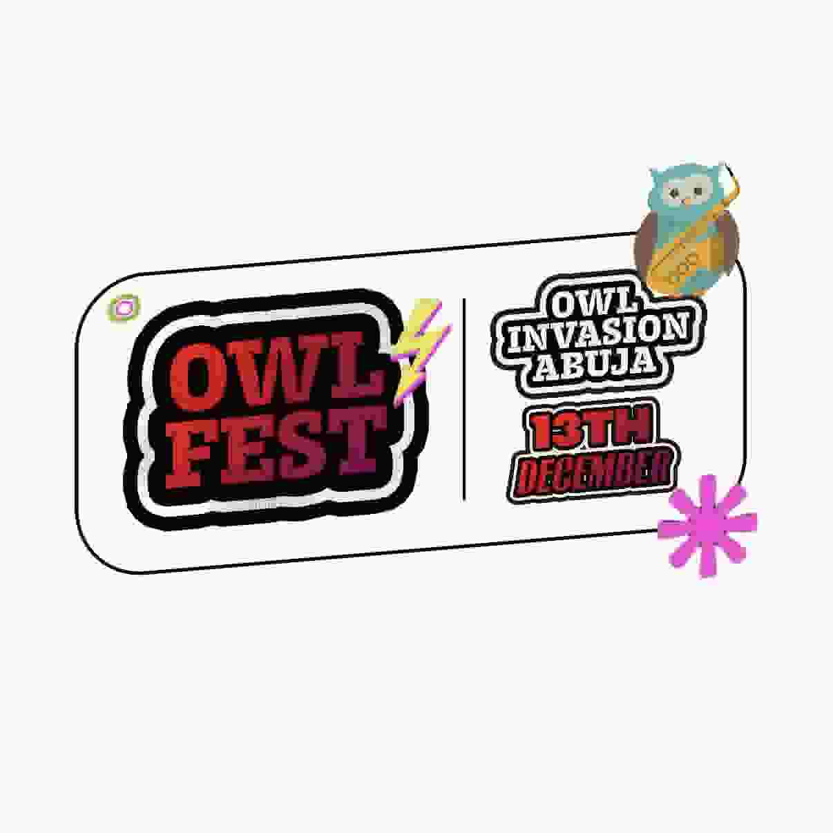 OWL FEST (Owl Invasion Abuja 🦉) poster