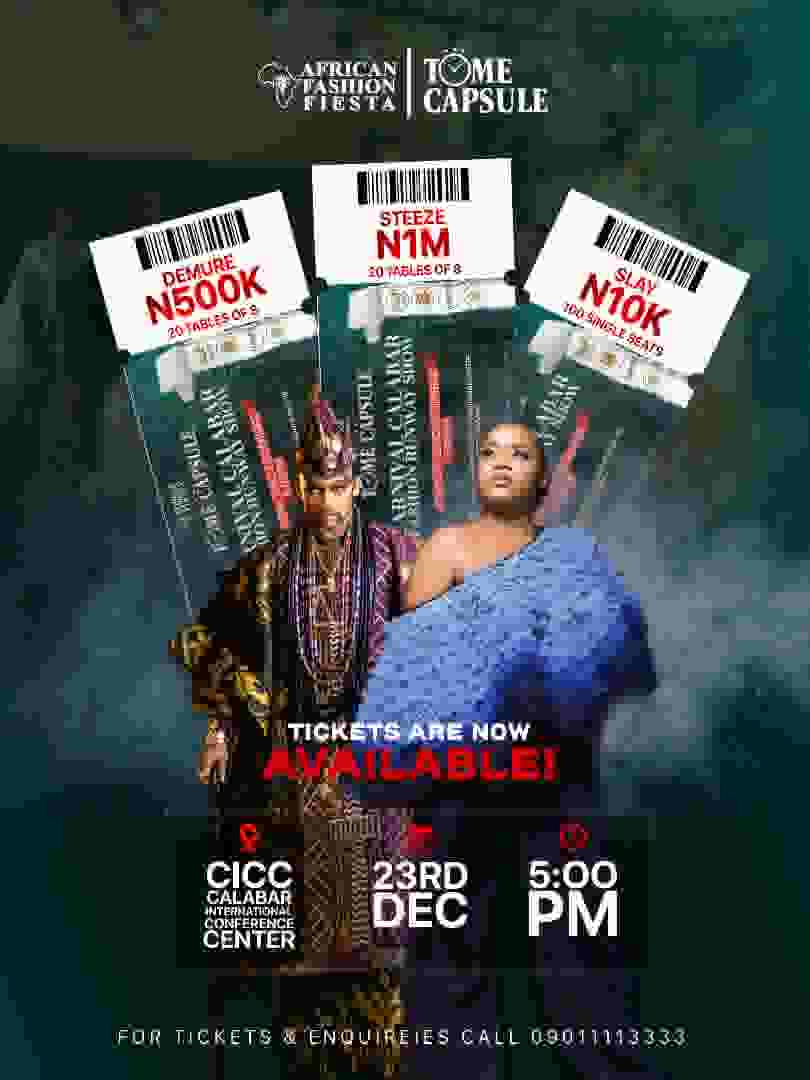 AFRICAN FASHION FIESTA poster