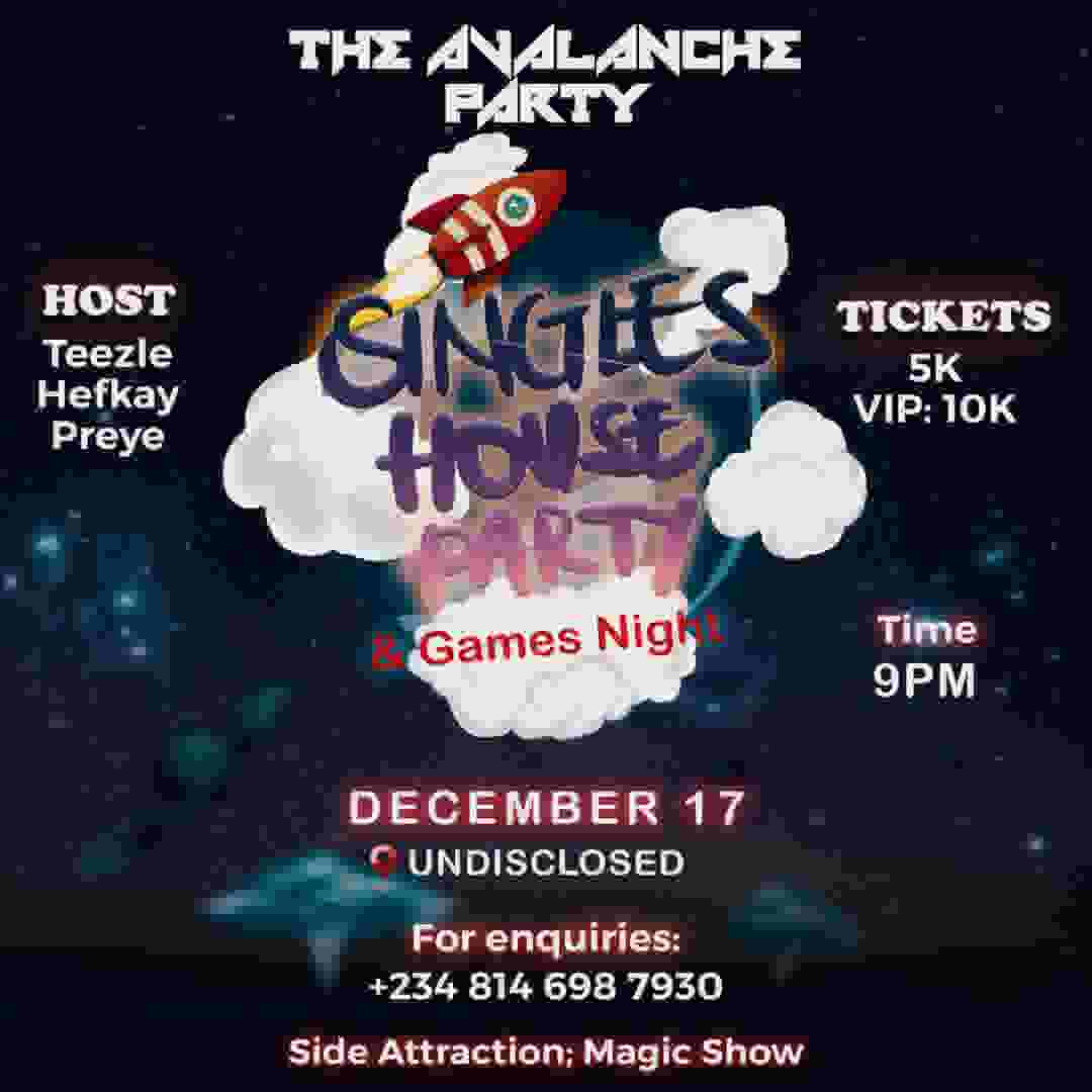 Avalanche Party poster