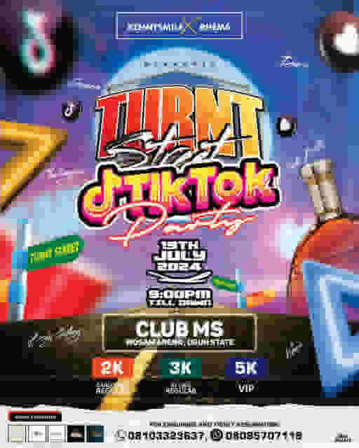 TURNT STREET 2.0 (THE TIKTOK PARTY) poster