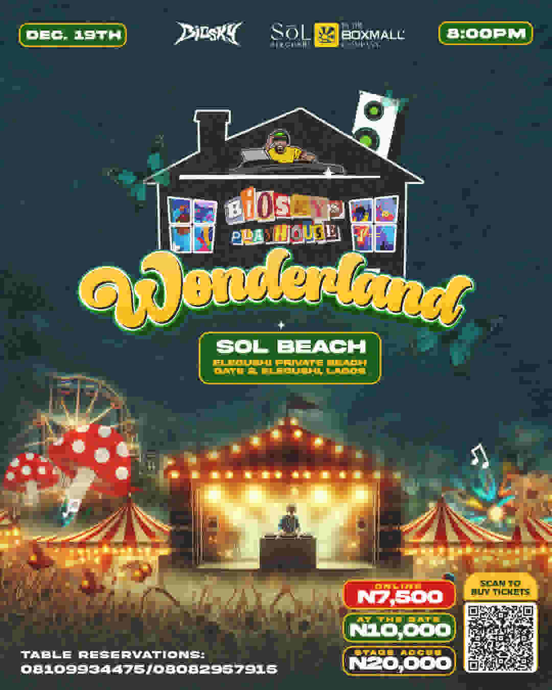 BIOSKY'S PLAYHOUSE WONDERLAND poster