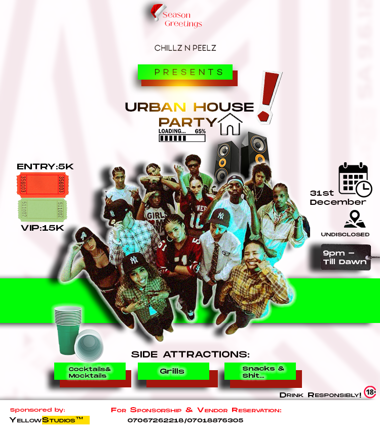 URBAN HOUSE PARTY poster