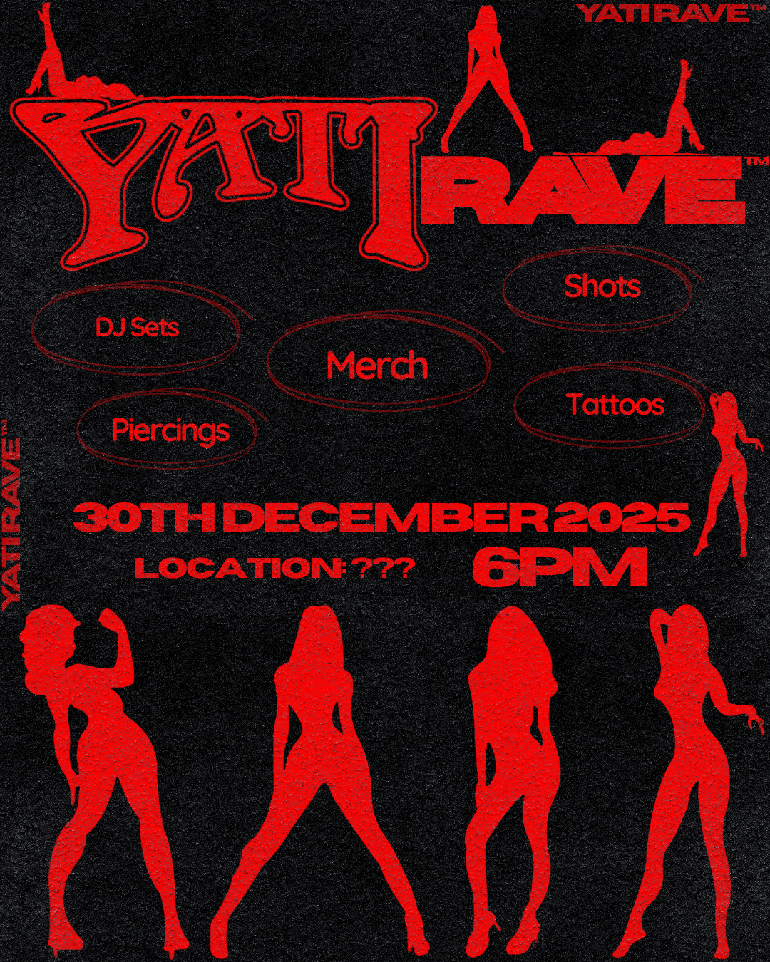 YATI RAVE poster