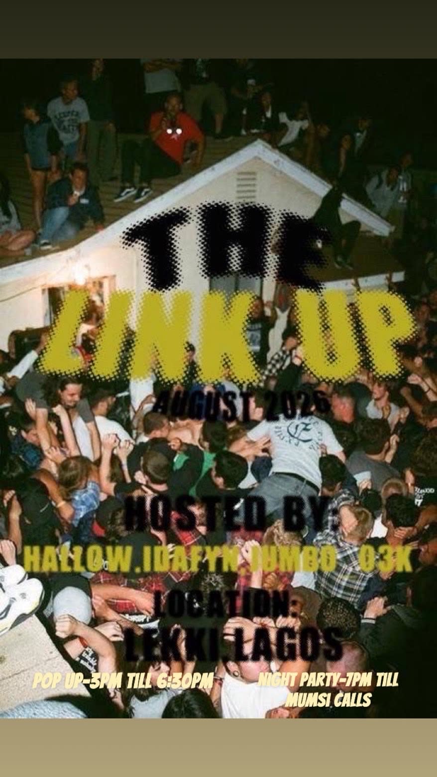 The official banner of the party