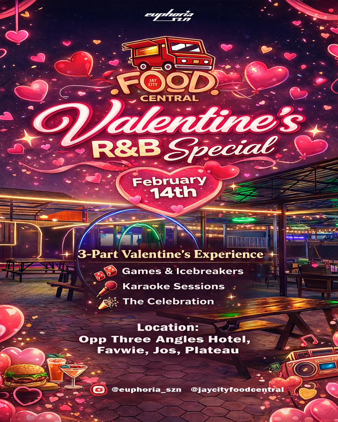 Euphoria, Valentine’s R&B special  poster