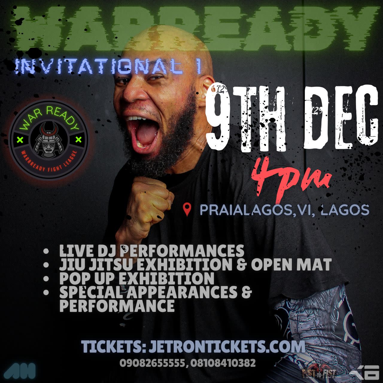 Warready Fighting League poster