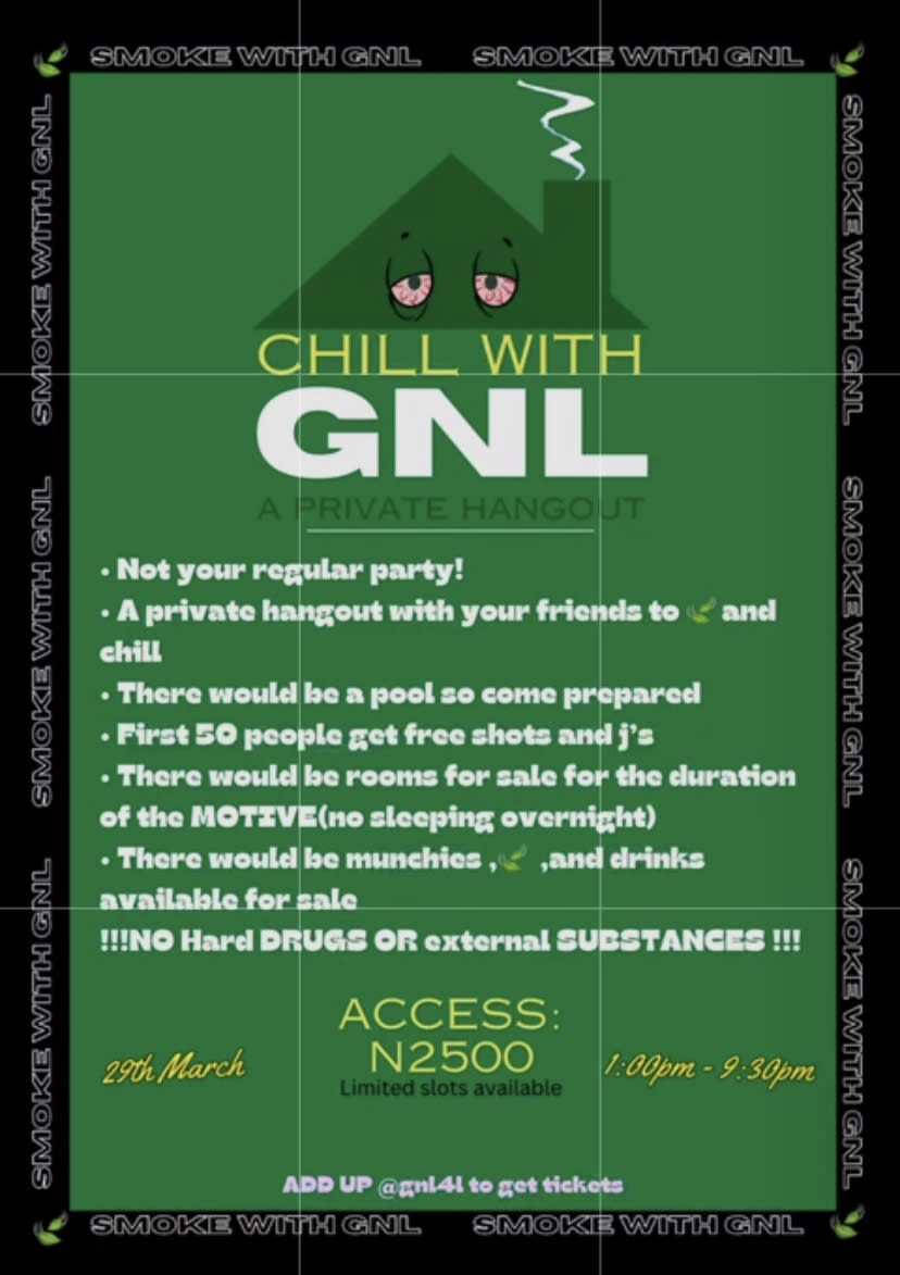 Chill with GNL poster