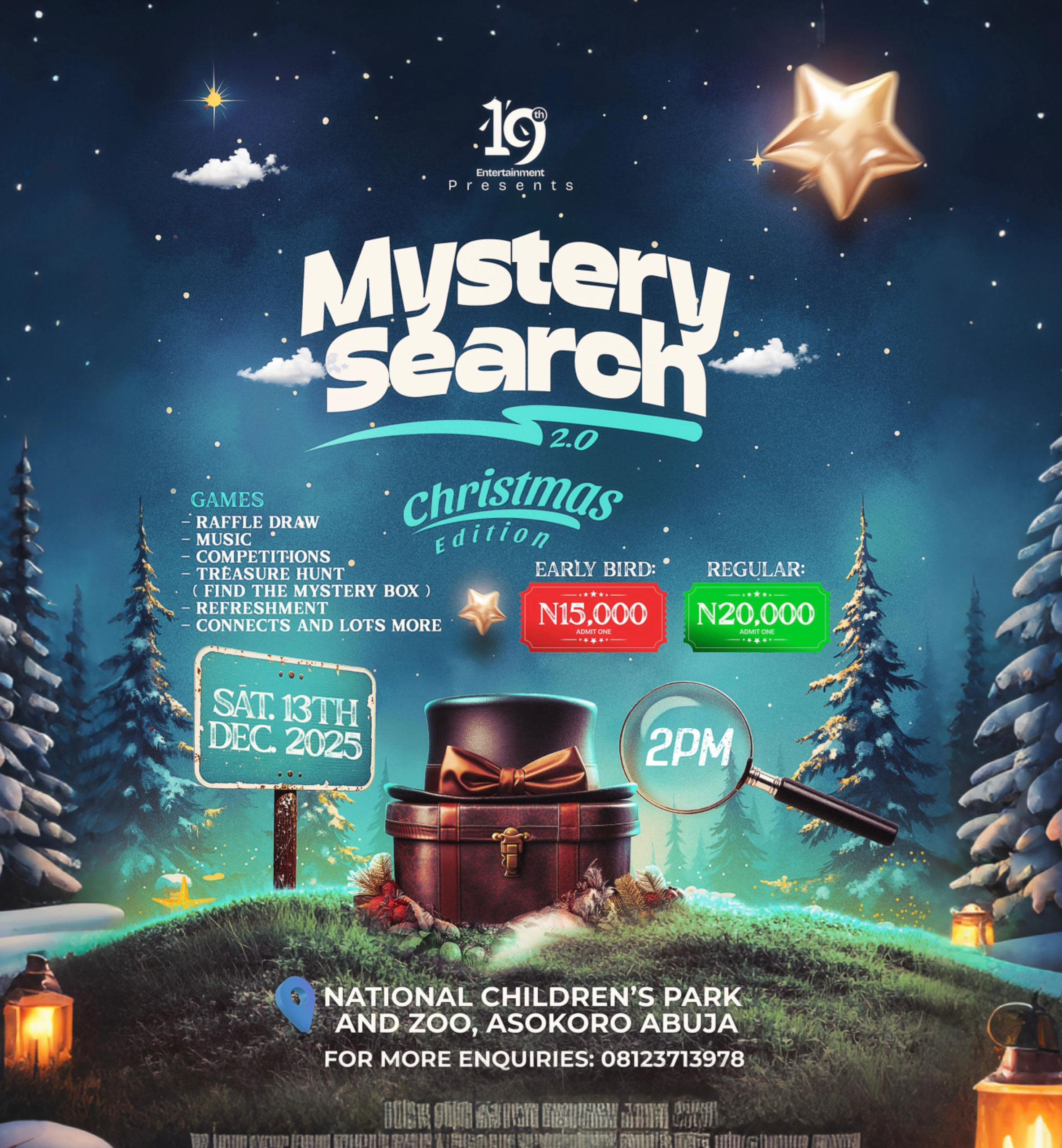 MYSTERY SEARCH 2.0 poster