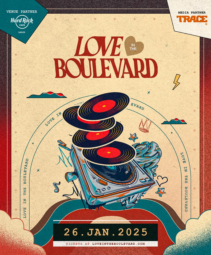 Love in the boulevard poster
