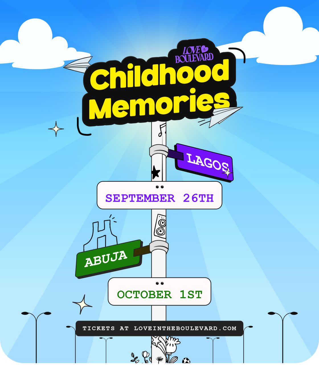 Love In The Boulevard- September poster