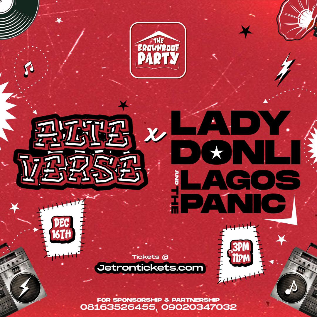 ALTEVERSE X Lady Donli and The Lagos Panic poster