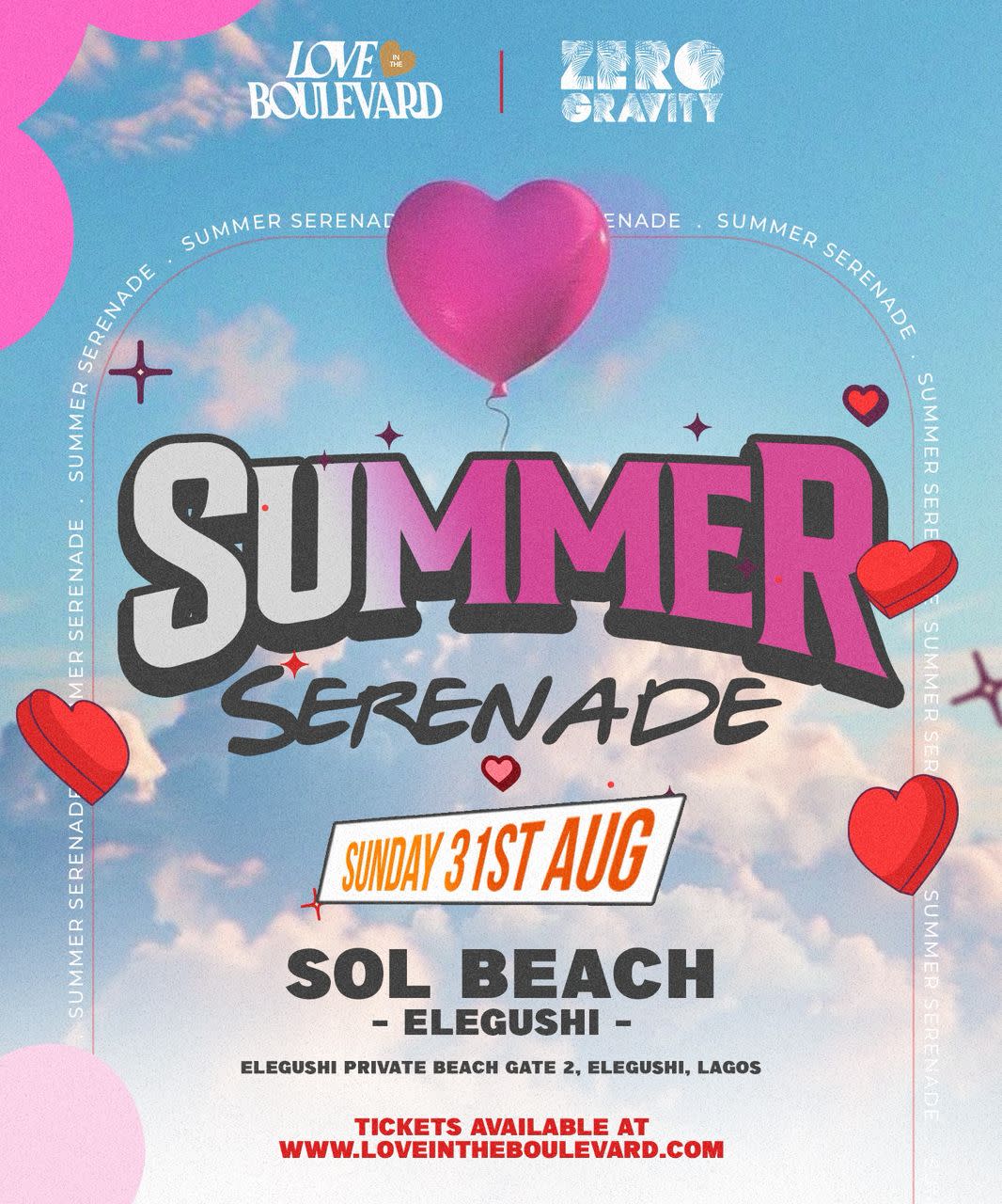 Love In The Boulevard poster