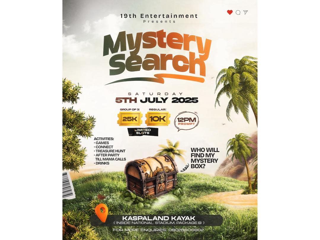 MYSTERY SEARCH poster