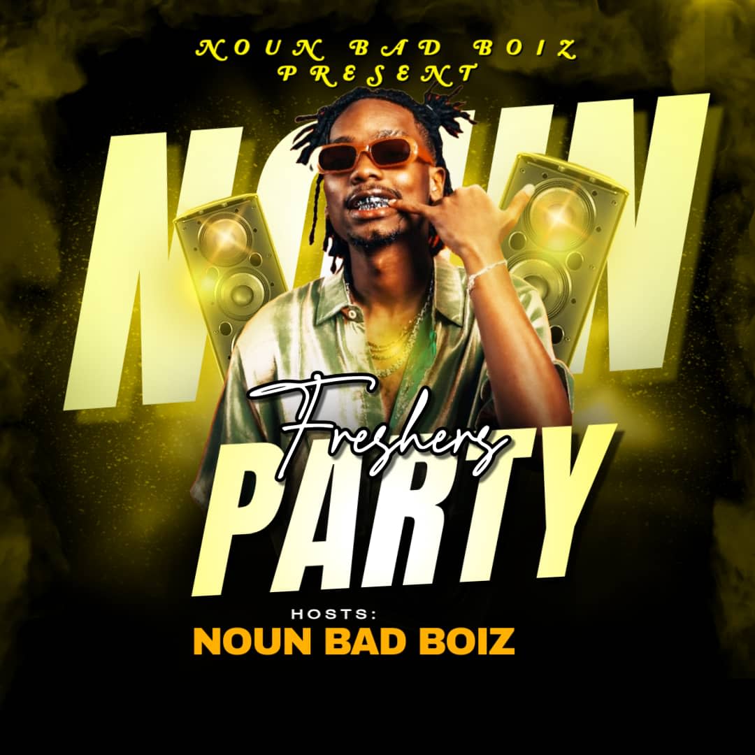 Noun Freshers Night poster