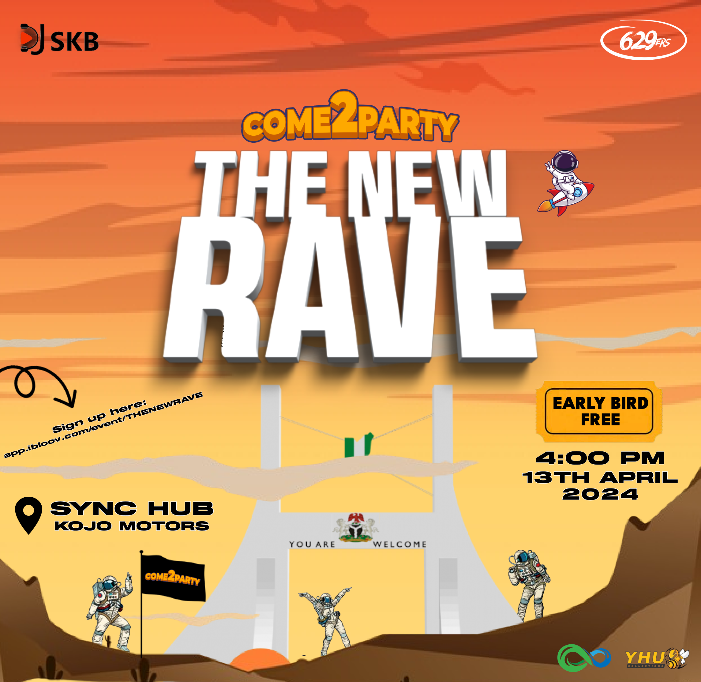 COME2PARTY: THE NEW RAVE poster