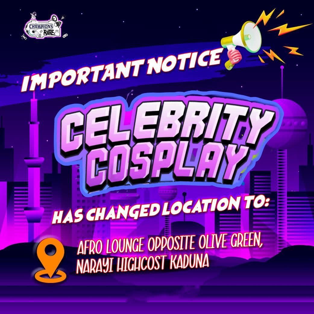 Champions Rave Celebrity Cosplay poster