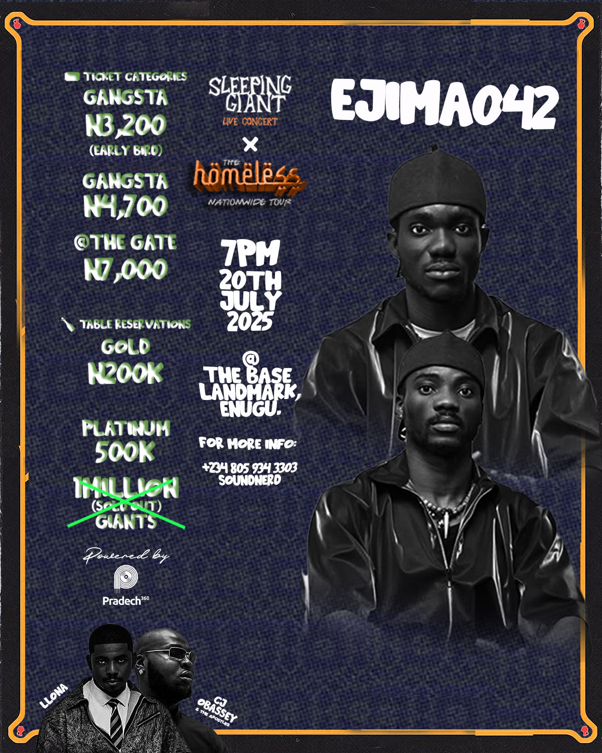 Sleeping gaint live concert