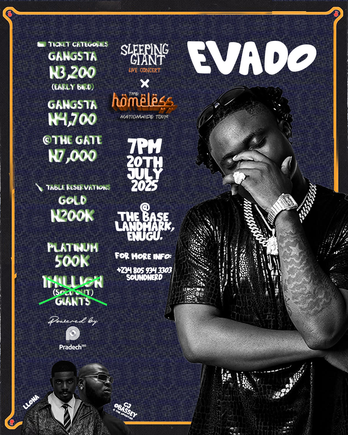 Sleeping gaint live concert