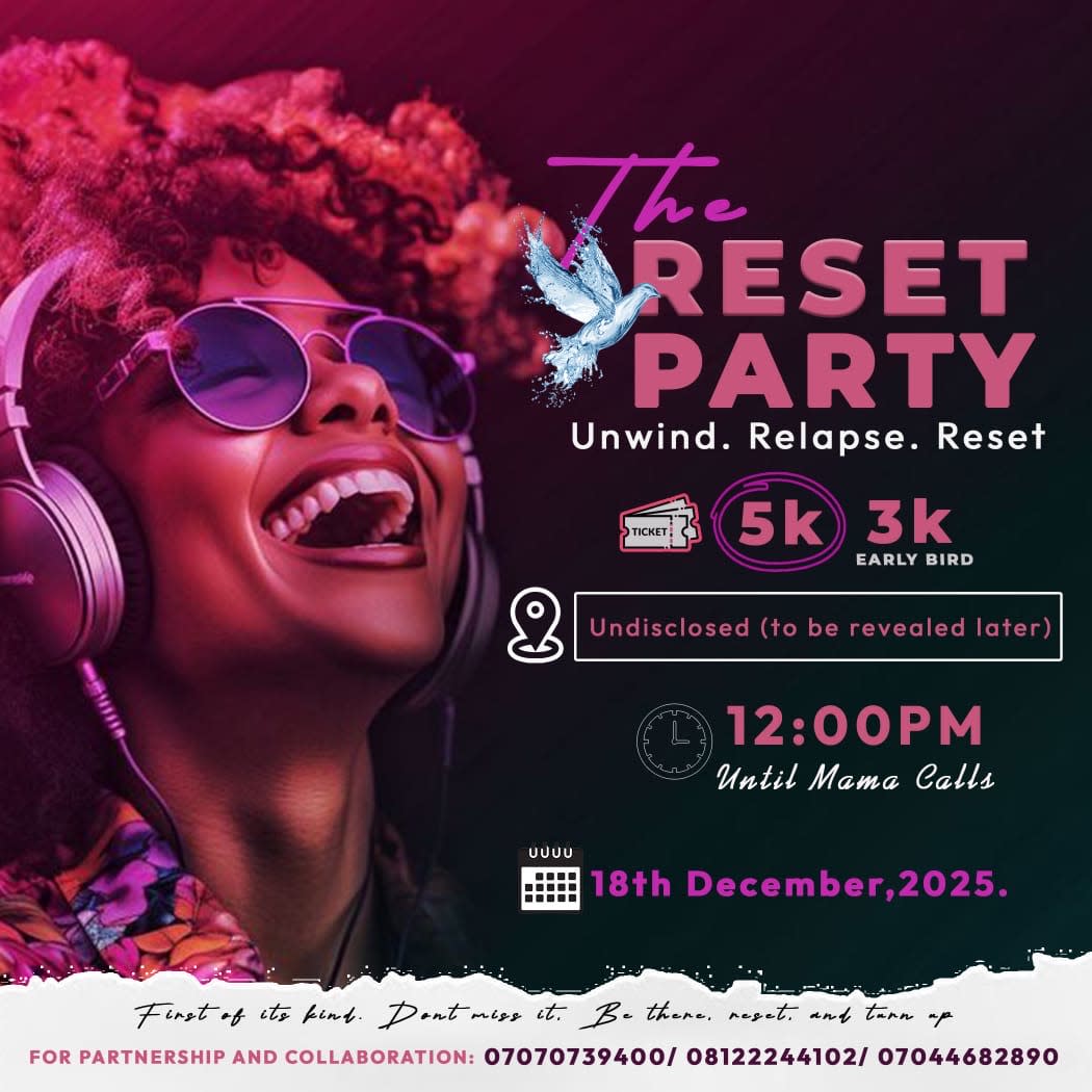 THE RESET PARTY poster