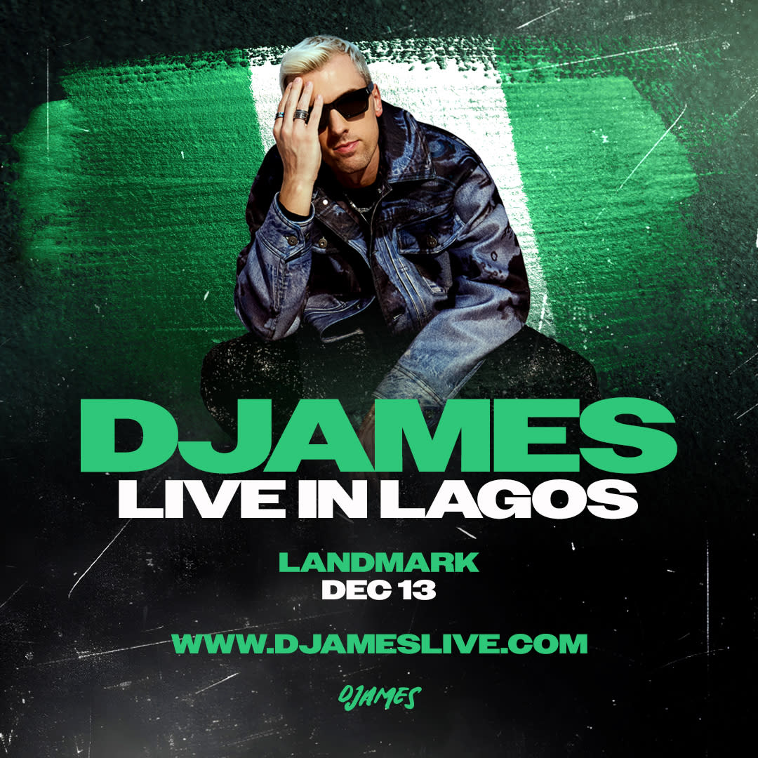 DJames Live In Lagos 2025 poster