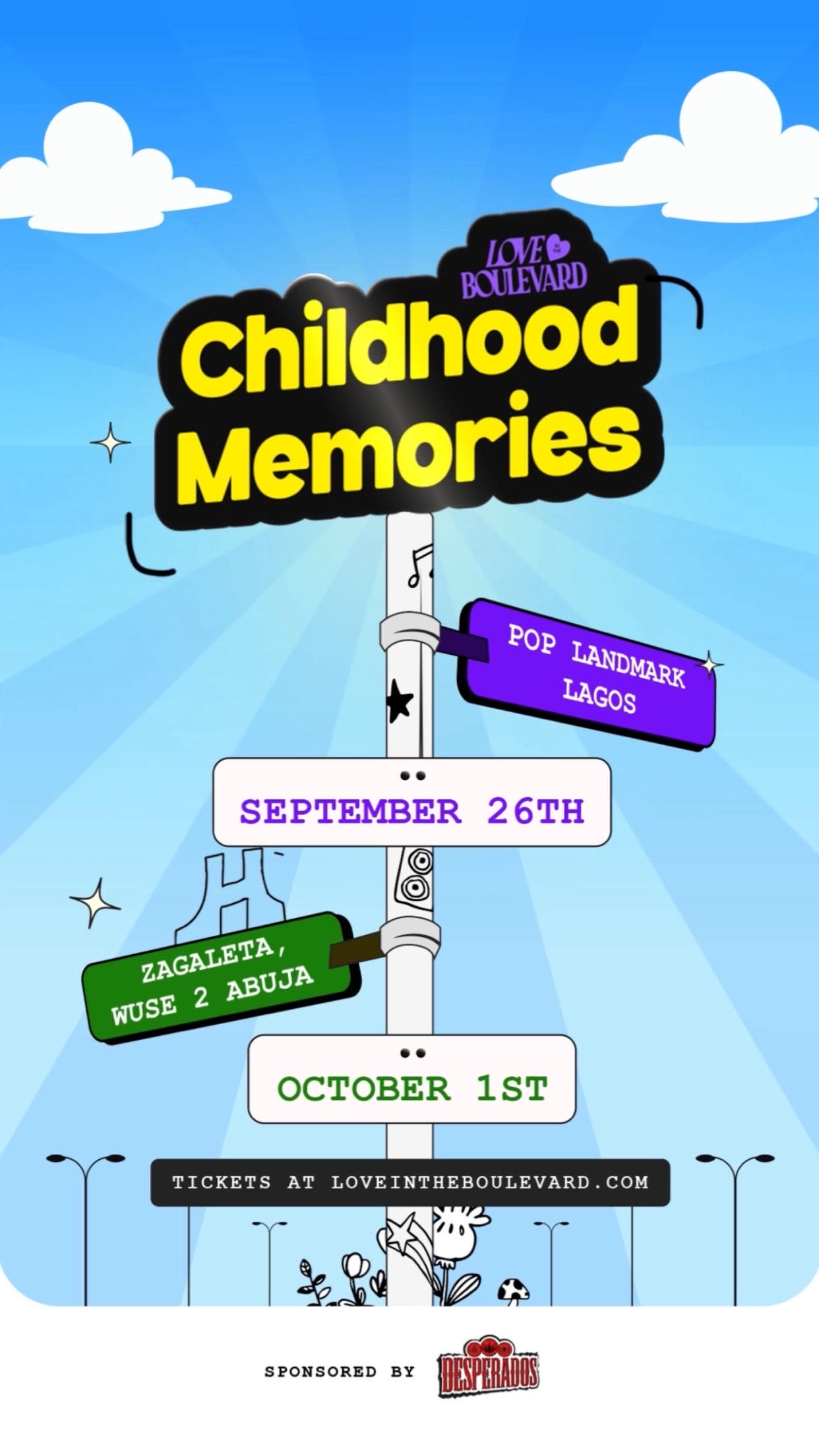 LOVE IN THE BOULEVARD X JETRON TICKET poster