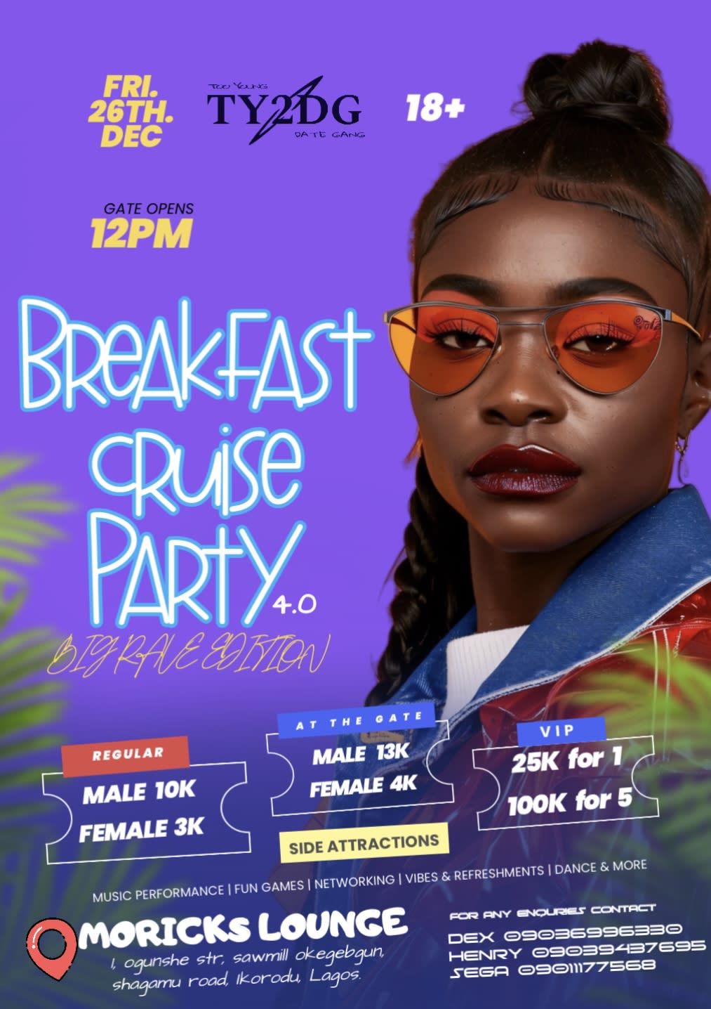 Breakfast Cruise Party 4.0 poster