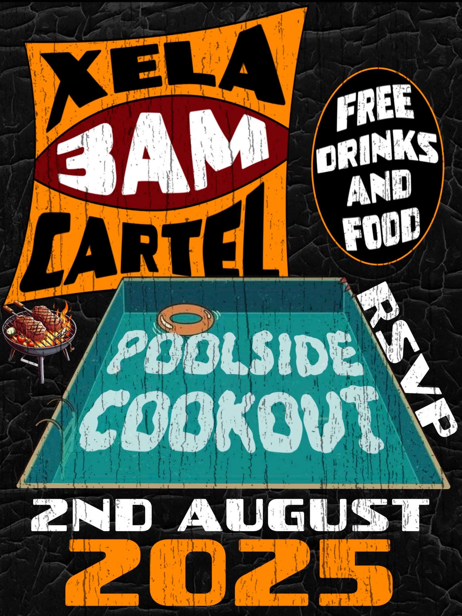 XELA CARTEL: POOLSIDE COOKOUT