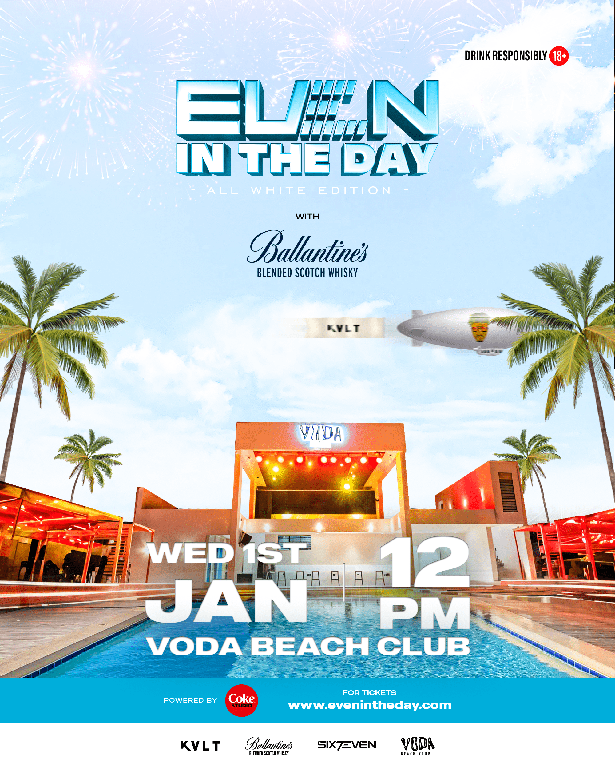 EVEN IN THE DAY (ALL WHITE AFFAIRS)