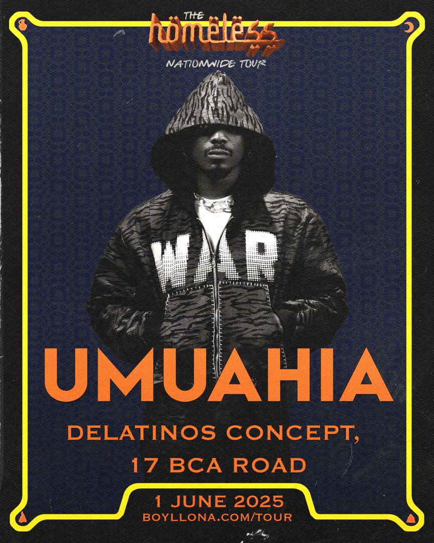 Homeless Nationwide Tour- Abia poster