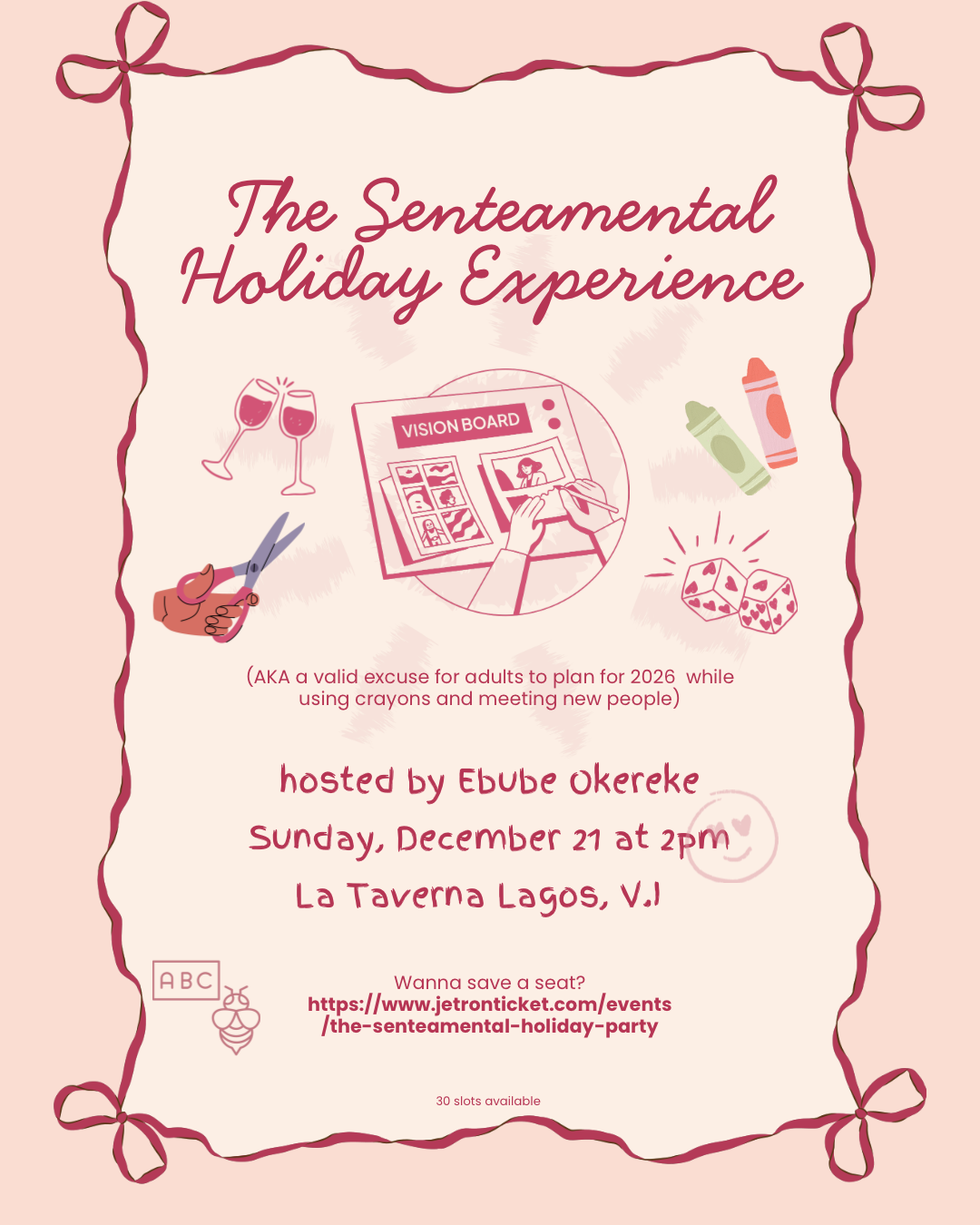 The  Senteamental Holiday Experience poster