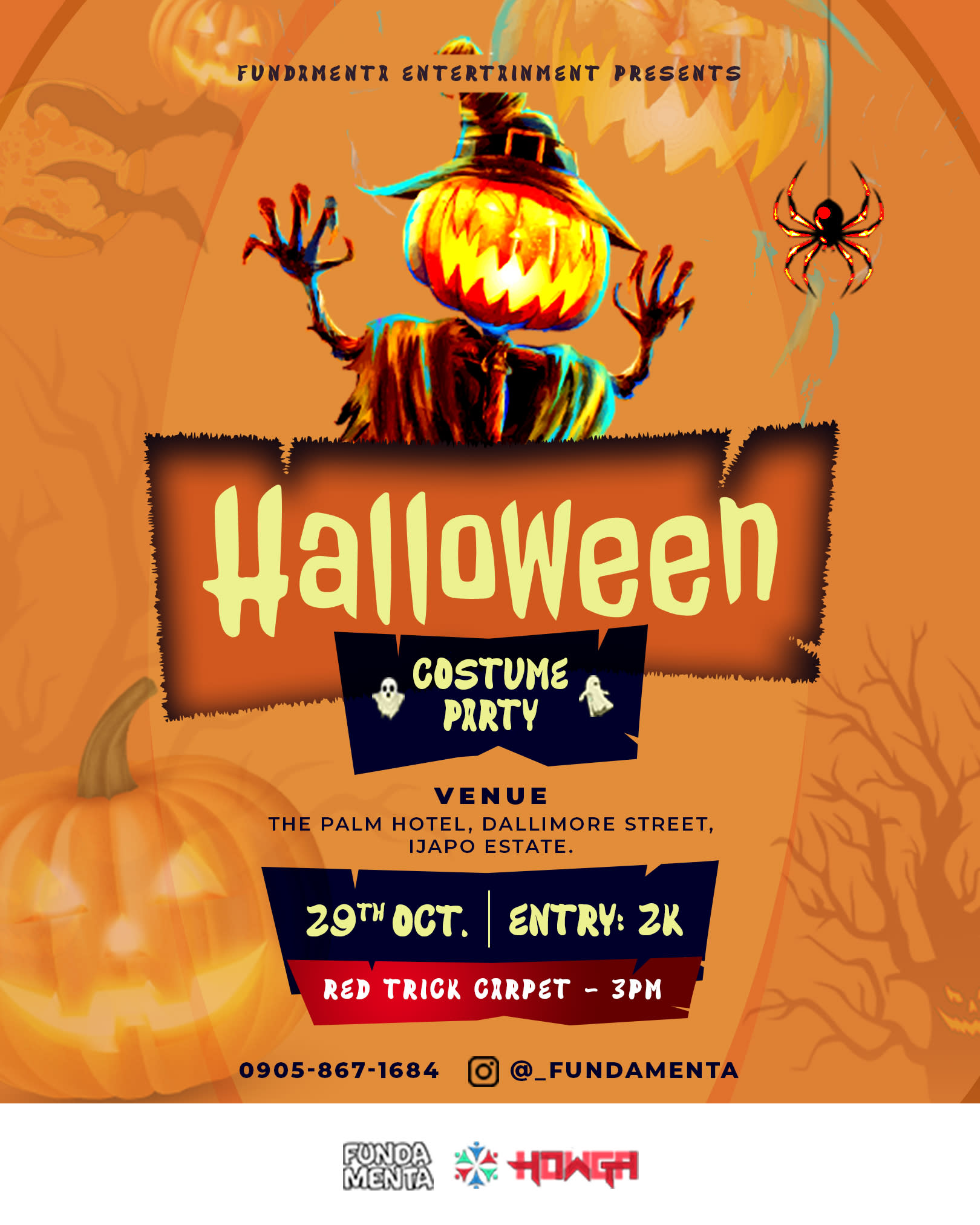Halloween Costume Party poster