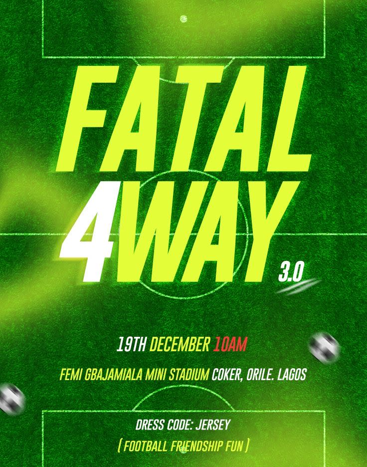 Lagos Football Hangout poster