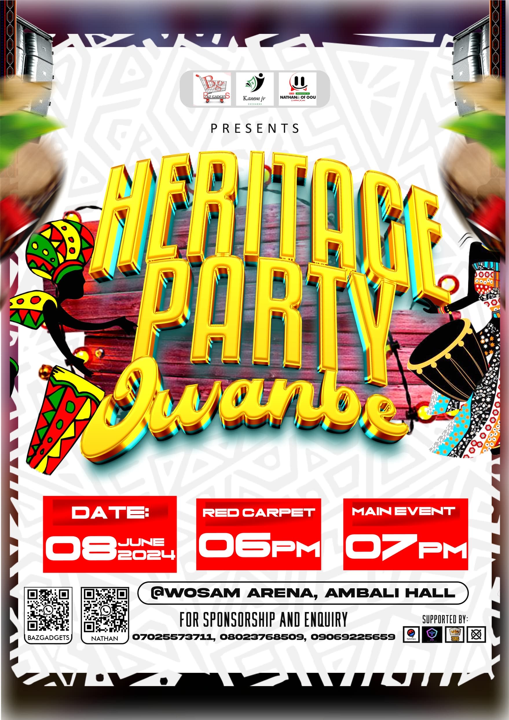 Heritage party OWAMBE poster