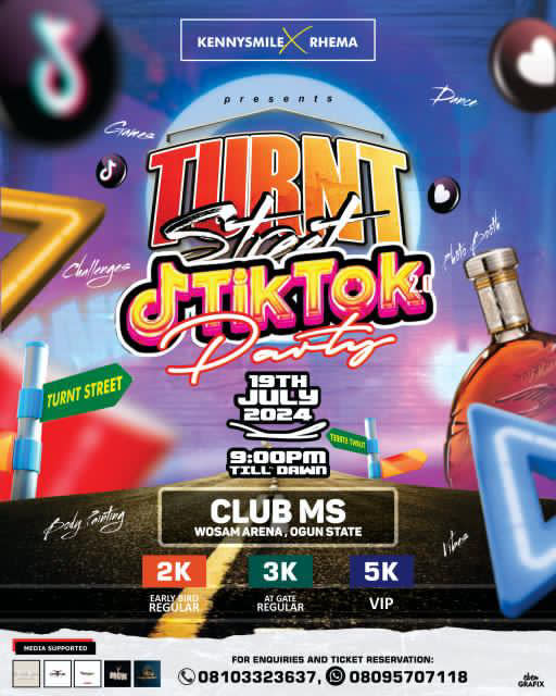 TURNT STREET 2.0 (THE TIKTOK PARTY) poster