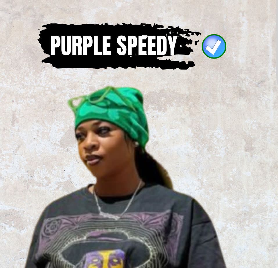 Purple speedy