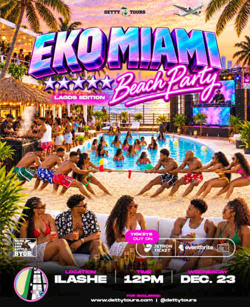 EKO MIAMI ILASHE BEACH PARTY