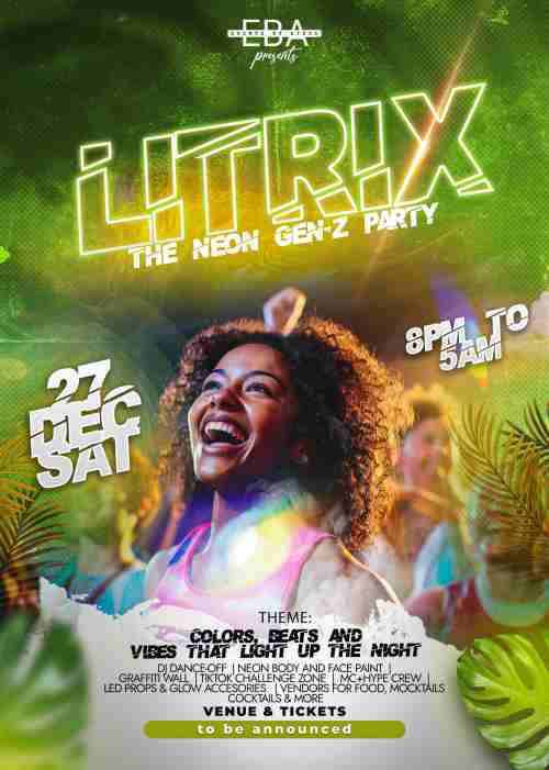 Litrix - The Neon Gen-Z Party