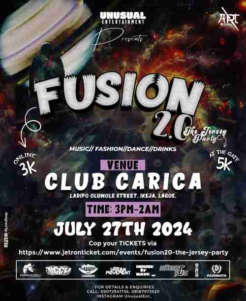 Fusion2.0 the jersey party