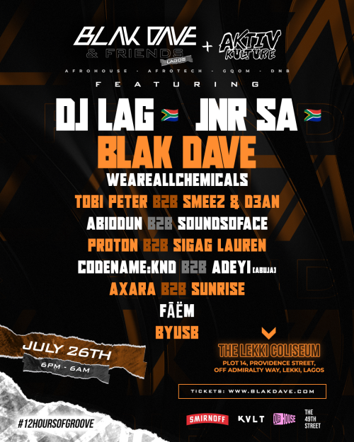 Blak Dave & Friends poster