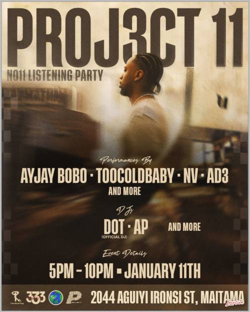 PROJ3CT 11 - Listening Party