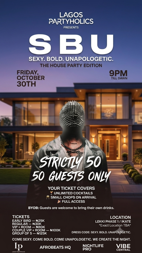 SEXY, BOLD, UNAPOLOGETIC - SBU