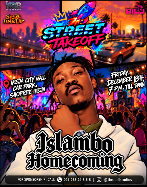 STREET TAKEOFF ISLAMBO HOMECOMING