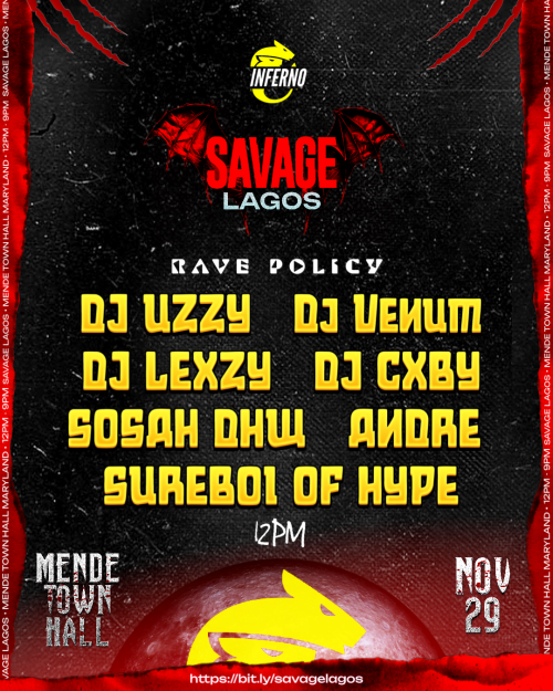 SAVAGE LAGOS