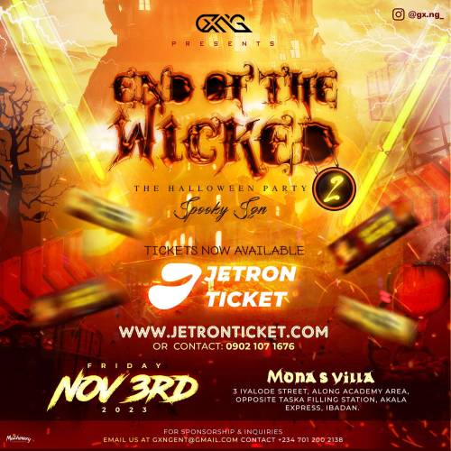 End of the wicked. Halloween party