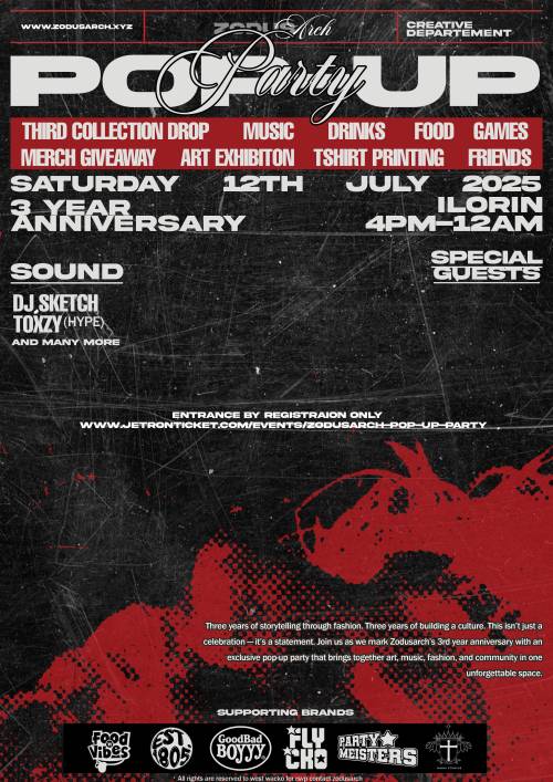 zodusarch pop up party