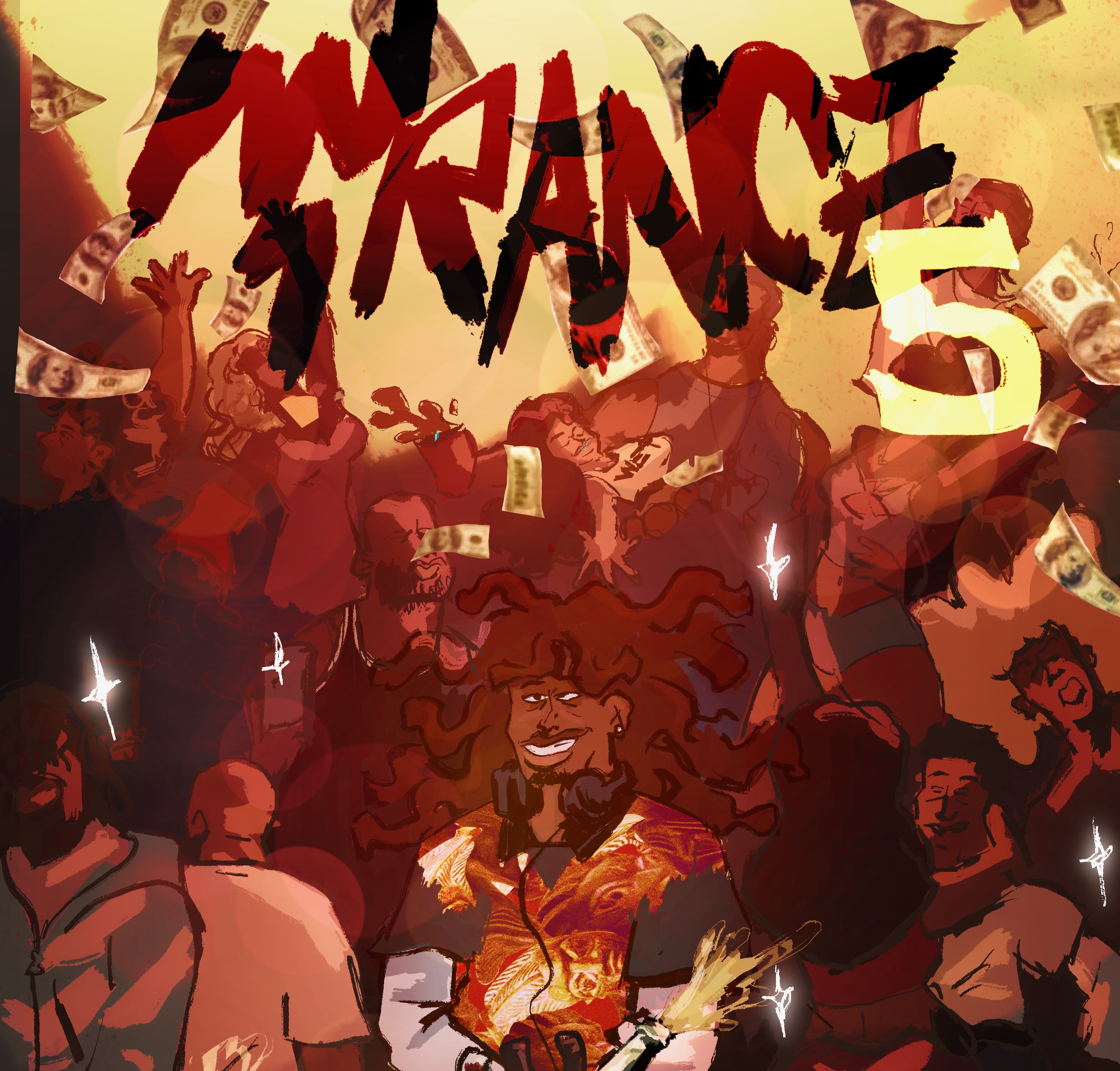 Trance 5 event poster