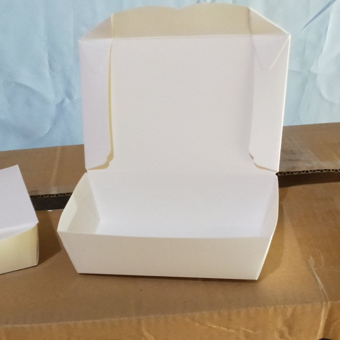 Jual Paper Lunch Box kotak makan Medium merk TAB termurah 600 pcs (Kode A 004) di Seller