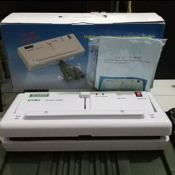 Jual Vacuum Sealer SINBO DZ 280 Pengemas Makanan Vacum Sealer DZ280