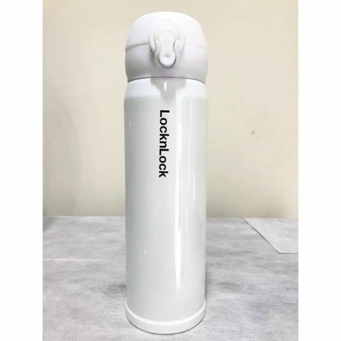 Jual Lock N Lock And Lock Easy Touch Vacuum Tumbler 450ml Locknlock Termos Putih Kode A 003 7665